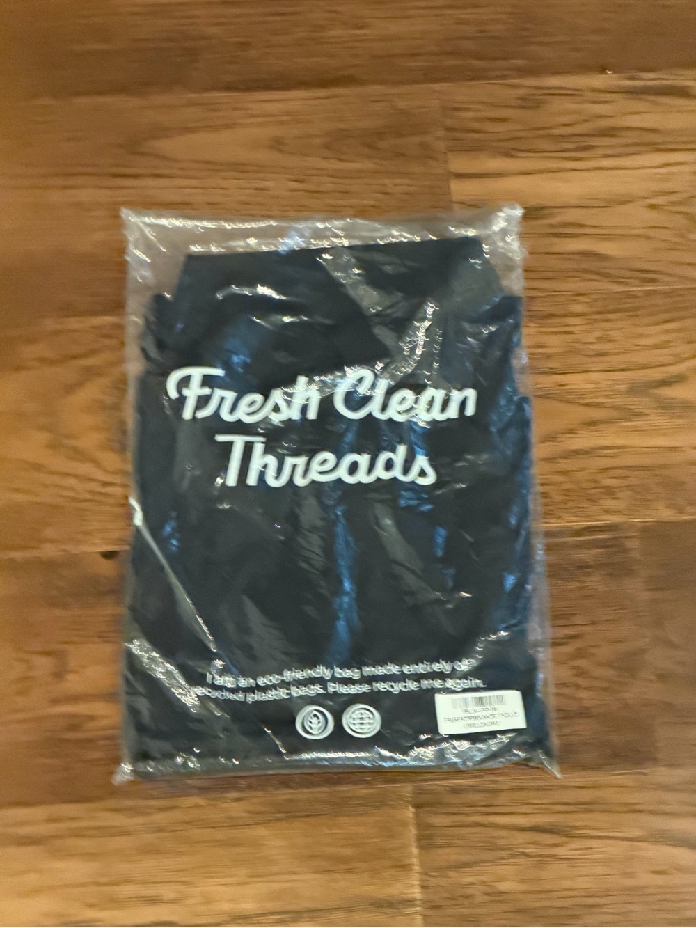 Fresh Clean Threads Black Polo Shirt